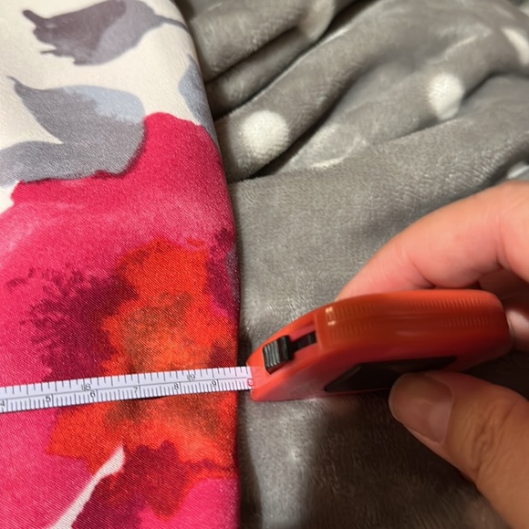 Sleeveless Mario Serrani floral dress size 10 - Picture 6 of 11